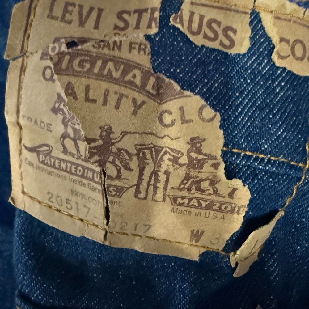 Vintage ‘Orange Tab’ Levi's Bootcut 38 W 30 L Men’s - Picture 9 of 9